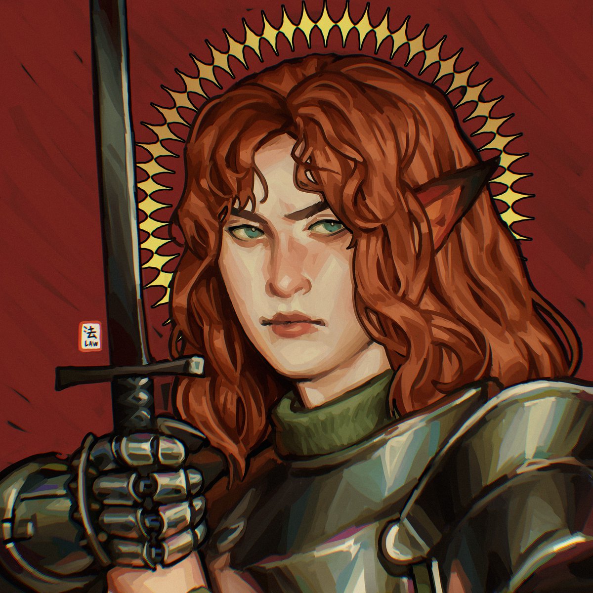 ✨ Icon knight commission ✨

#digitalart #dndart #dndcharacter #dndartist