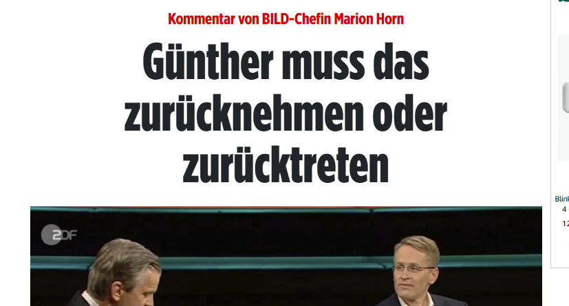 sma_nordlicht's tweet photo. Bild fordert Daniel #Guenter auf zurückzutreten oder sich zu entschuldigen. Woh!👍
...brandgefährlich ist ein demokratisch gewählter Politiker, der im TV (bei #Lanz) von Zensur und Verbot herumschwurbelt und sich damit eiskalt über die Grundlagen der Demokratie hinwegsetzt." https://t.co/f2c5NFnldn