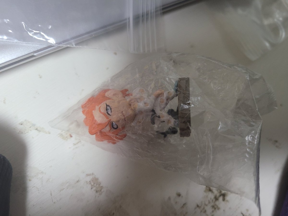 #RT
#죠죠장터
죠죠 히어로즈 왕대가리 피규어 판나코타 후고 5.5에 판매합니다! 멘션후 디엠주세요!