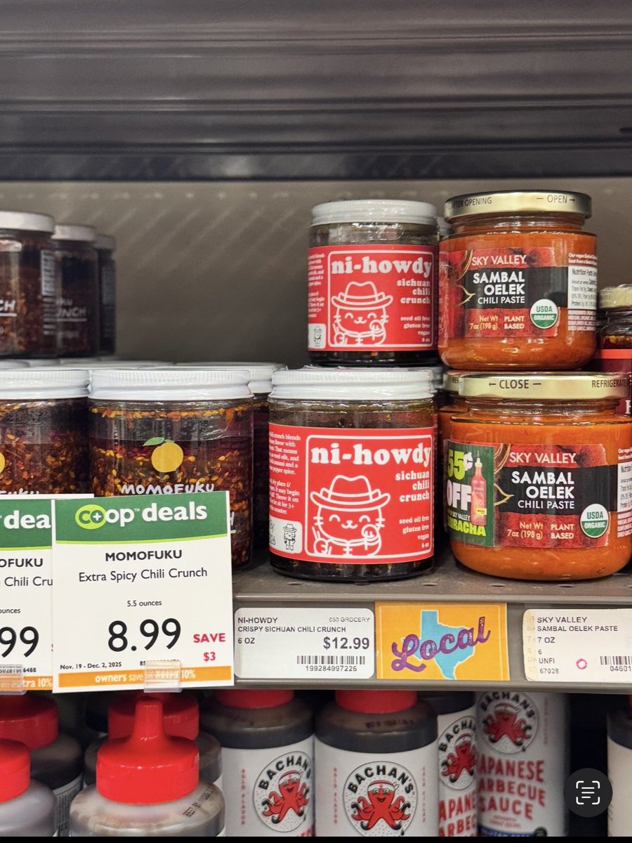 Zachdebo's tweet image. My wife and I started a seed oil free, clean label Asian food business called Ni-Howdy. 

Think of us like the Asian version of Siete. 

We’re a startup, now in seven stores with some big ones pending. 

If you see this, please like and re-post. Your support means everything.