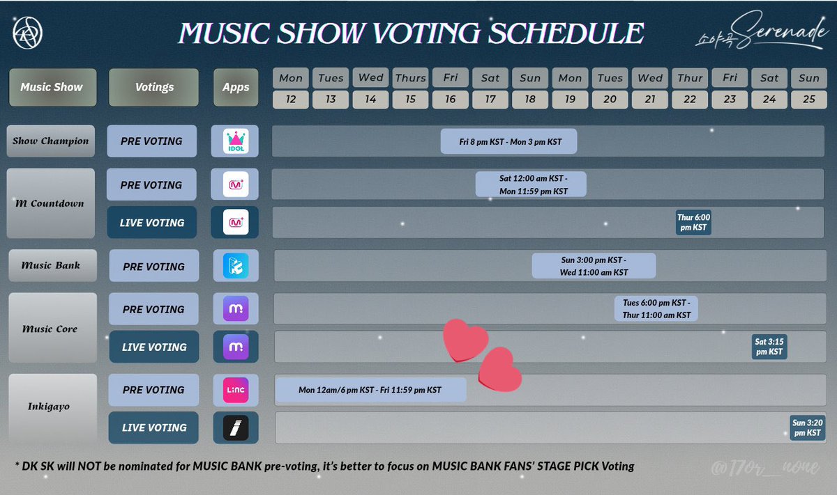📣CARATS, CUTIES, BOOSADANS!

The pre-voting for Inkigayo will start on LINC tomorrow!

If you haven’t yet, pls:
✨Download LINC and TIN
✨Collect fan points (you can watch ads: 30 ads on LINC, 20 ads on TIN)
✨If possible, you can create multiple accounts and repeat the steps