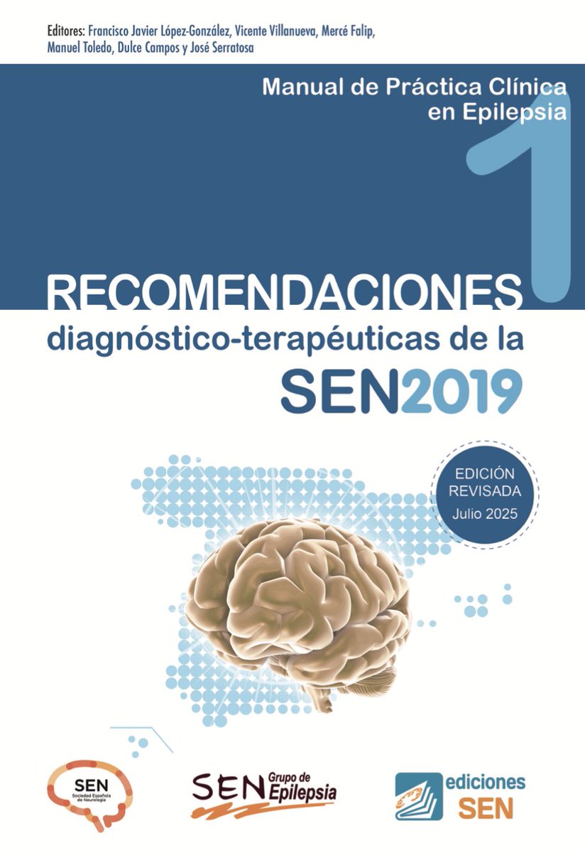 guiaepilepsia.sen.es/index.php
Recomendaciones diagnóstico-terapéuticas de la SEN. La nueva versión recopila todas las recomendaciones más recientes en el tratamiento de la #epilepsia. Formato compatible con diferentes dispositivos. Mantente actualizado🥸🧐

#Epilepsy <a href="/seneurologia/">SEN</a>