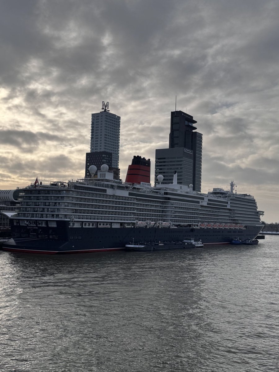 End of another week onboard the beautiful <a href="/cunardline/">cunardline</a> Queen Anne visiting Hamburg, Rotterdam (pictured) and Zeebrugge. 

Now heading home and back to work tomorrow!