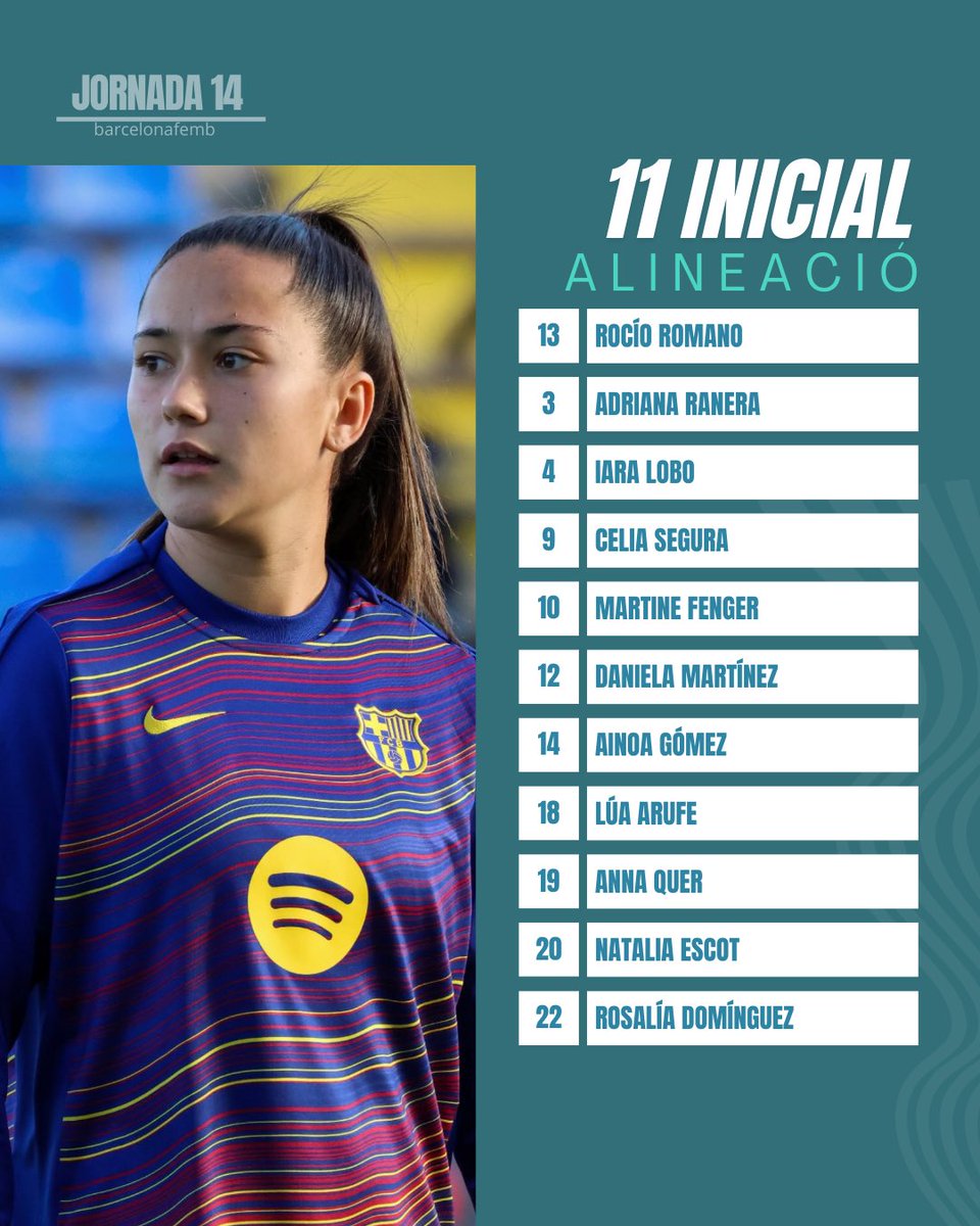 BARÇA FEMENÍ B tweet media