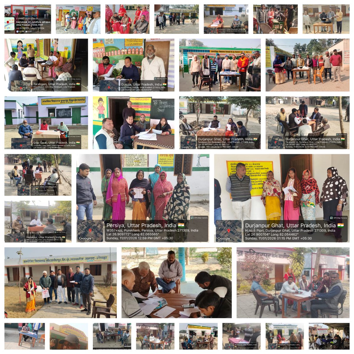 Special campaign wrt SIR-2026 whereby voter list is being read out on the respective booths ..<a href="/Presence/">Presence</a> of concerned BLOs/ Supervisors/ Add.AEROs&amp; EROs ..
Enthusiastic public participation witnessed ..
<a href="/Gonda/">gonda</a>
<a href="/ERO/">☆ﾟ.*･｡</a>-299, Tarabganj 
<a href="/ceoup/">CEO Uttar Pradesh</a> <a href="/dmgonda2/">DM / DEO Gonda</a>