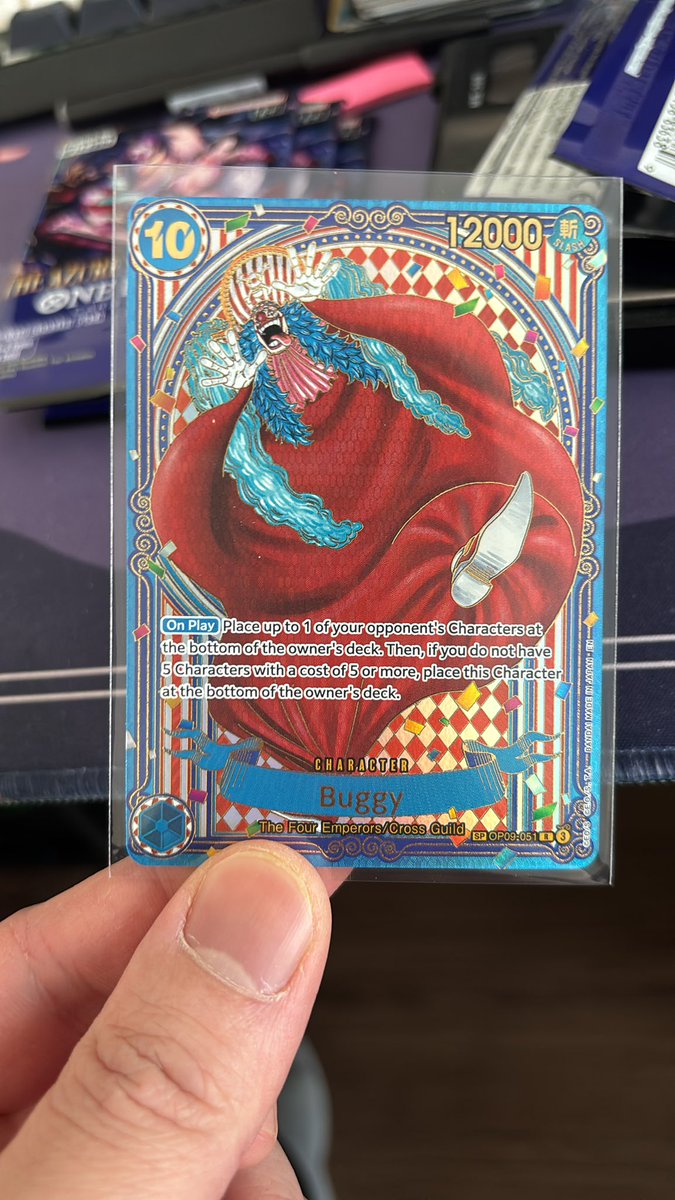 Mei0Pham's tweet photo. @sidneyOPTCG Got mine!! https://t.co/tOpeIzSv0x