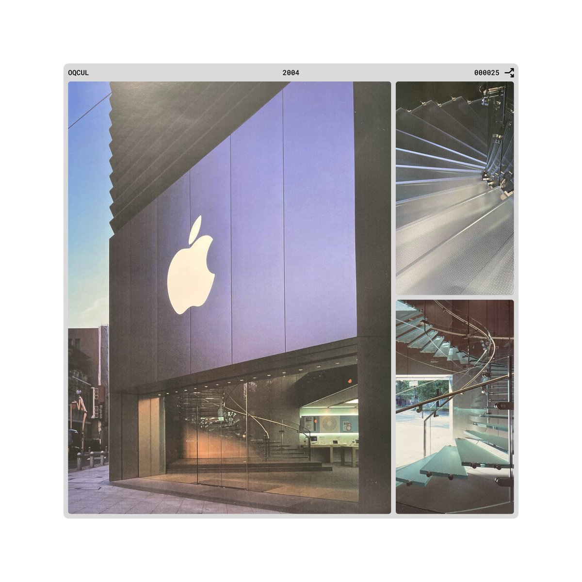 Apple Store in Shinsaibashi, Osaka, Japan [2004]