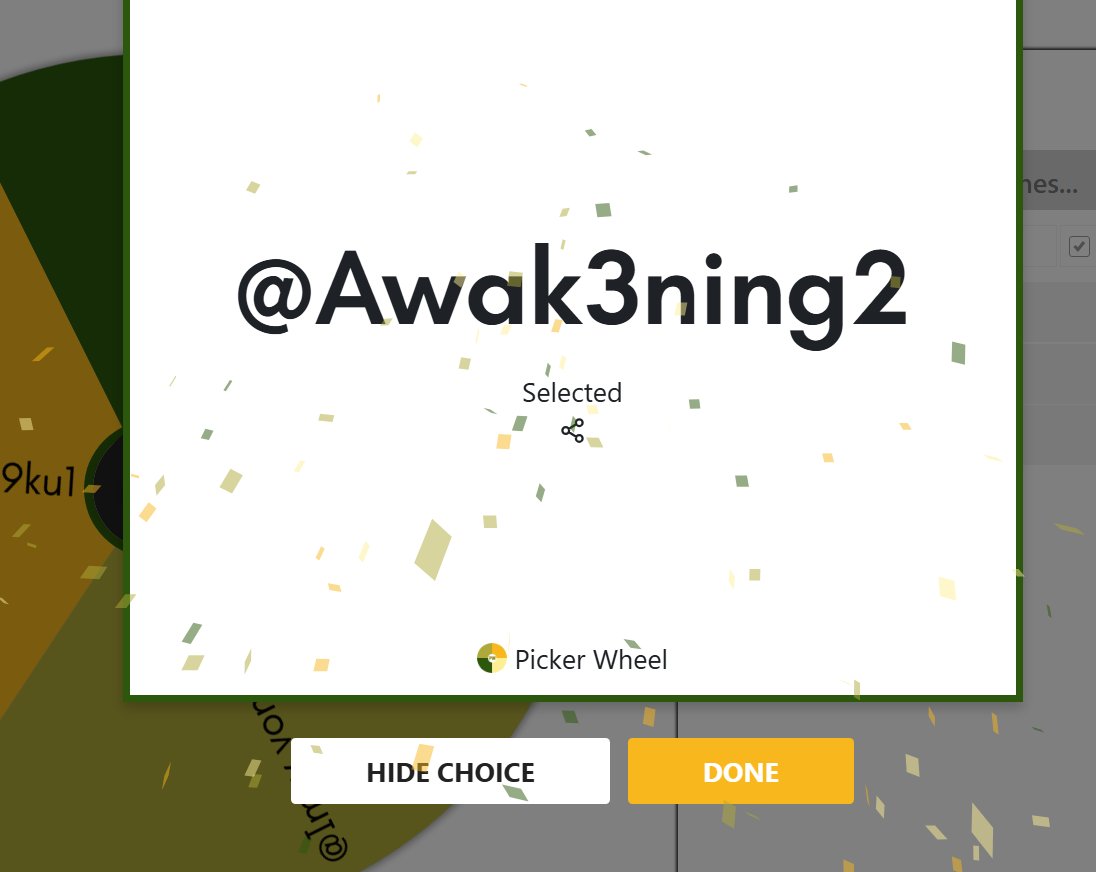 winners <a href="/VonImry60410/">Imry von Larisch</a> and <a href="/Awak3ning2/">Gumbo 🇵🇸</a> #emotes congrats :D 
#giveaway #WINNER