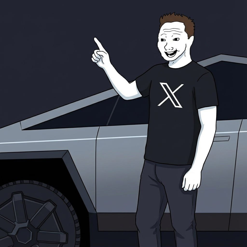 tyfloki Look @elonmusk liked another $wojak meme