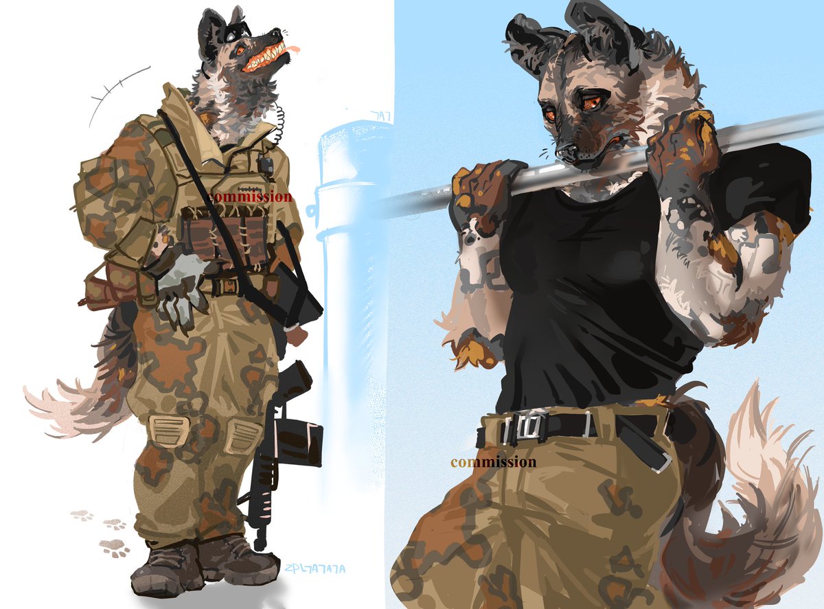 zpljajaja's tweet image. #oc commission