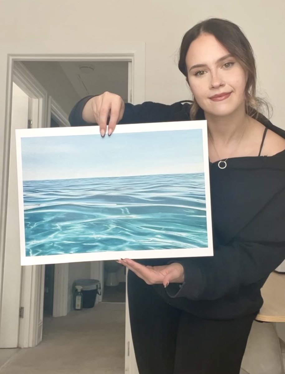 rosierowellart's tweet image. Last day to grab my prints on clearance before they’re removed from my shop 🤍

#art #artprints #oceanart #oilpainting