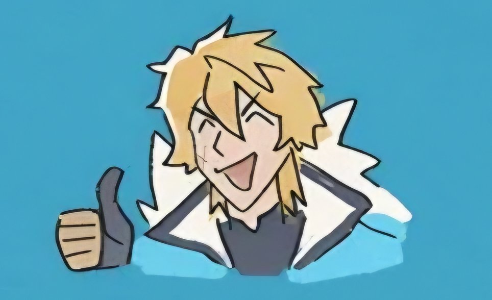 kunishirou's tweet image. Look at how he drew himself and the sisters 🥹😭✨