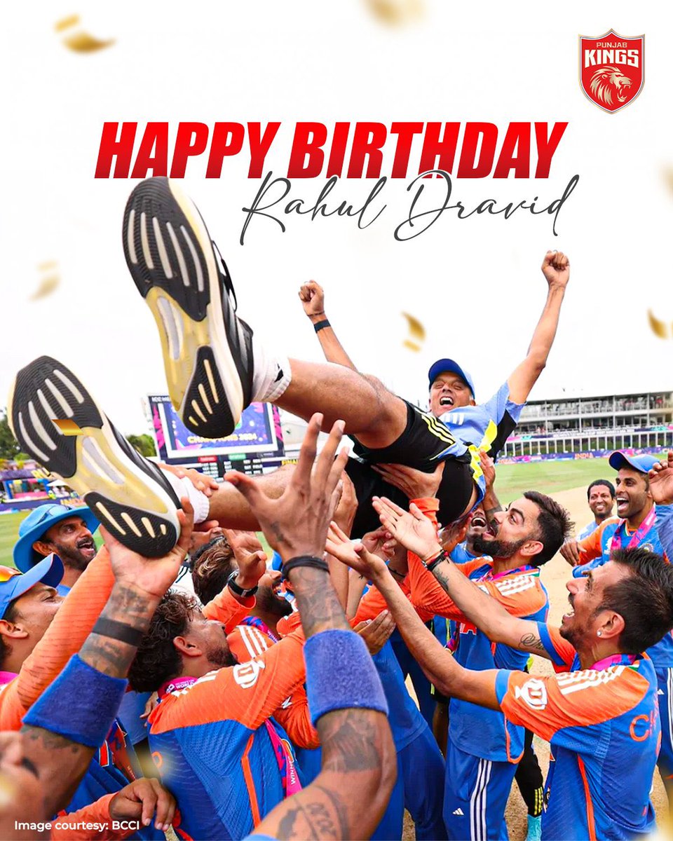 #HappyBirthdayRahulDravid 🥳

#RahulDravid