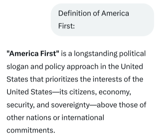 TheNatConvo's tweet image. What does it mean to be America First?