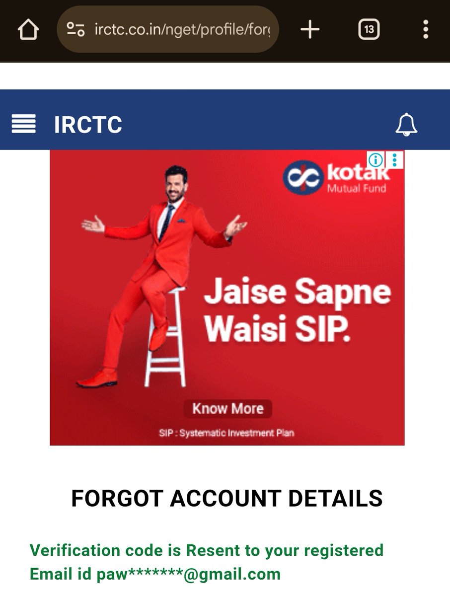 Gurgobargaaon's tweet image. You guys are absolutely pathetic @IRCTCofficial @AshwiniVaishnaw ..
You created a process to link aadhar to the account, fair for whatever reasons but at least build server capacity to manage the load?
5 days I am not even able to reset my account password...
#IRCTC #FAILEDSYSTEM