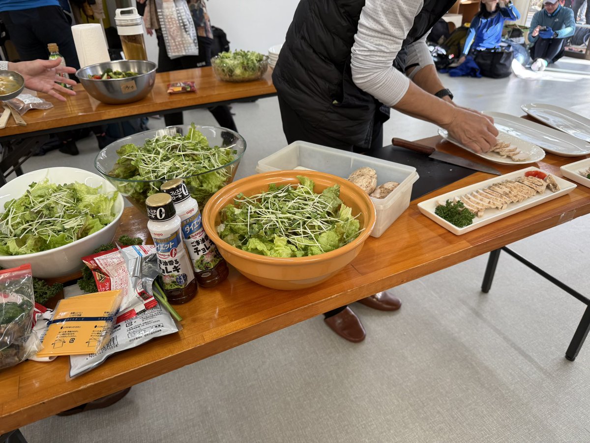 打ち上げの準備完了