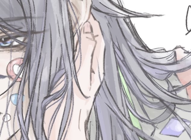 f_0x0_p's tweet photo. 寂乱さんの髪×手がすき https://t.co/9aytM6JVda