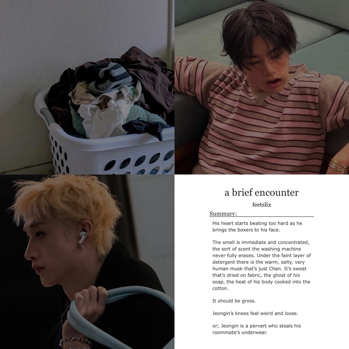 a brief encounter

★ 🦊🐺
★ pervert jngn
★ 1/1 Chapter (15k words)
★ Rated E

archiveofourown.org/works/77405466