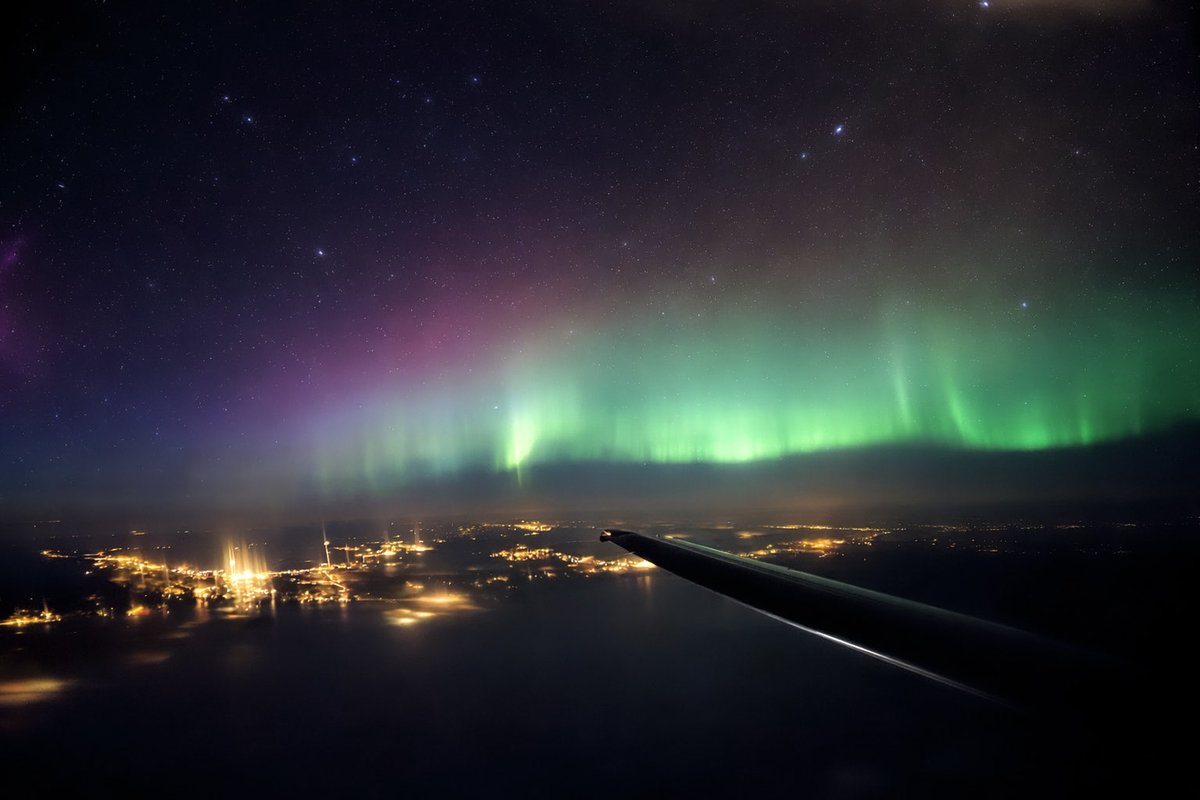 El espectáculo del vuelo de ayer 🤩
