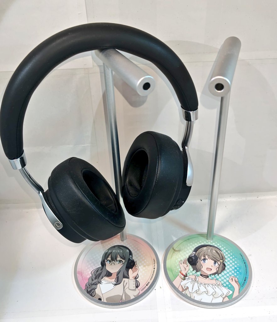 青ブタ　ワイヤレスヘッドホン　双葉理央ver 遅ればせながら、#青ブタ シリーズ ヘッドホン。 買ったのは #双葉理央