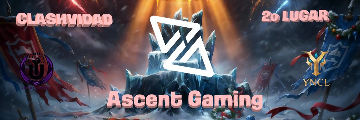 LeagueYncl's tweet photo. 🥈🔥 SEGUNDO LUGAR DEL TORNEO 🔥🥈

Llegaron hasta el final peleando cada push, cada defensa y cada segundo.
No fue suficiente para el trono… pero sí para dejar huella.
❄️🎆 El Año Nuevo los espera más fuertes.

🥈@AscentGamingGG🥈

#SegundoLugar #YNCL #RespetoEnLaArena 🔥👑 https://t.co/4vdpPyGP4A