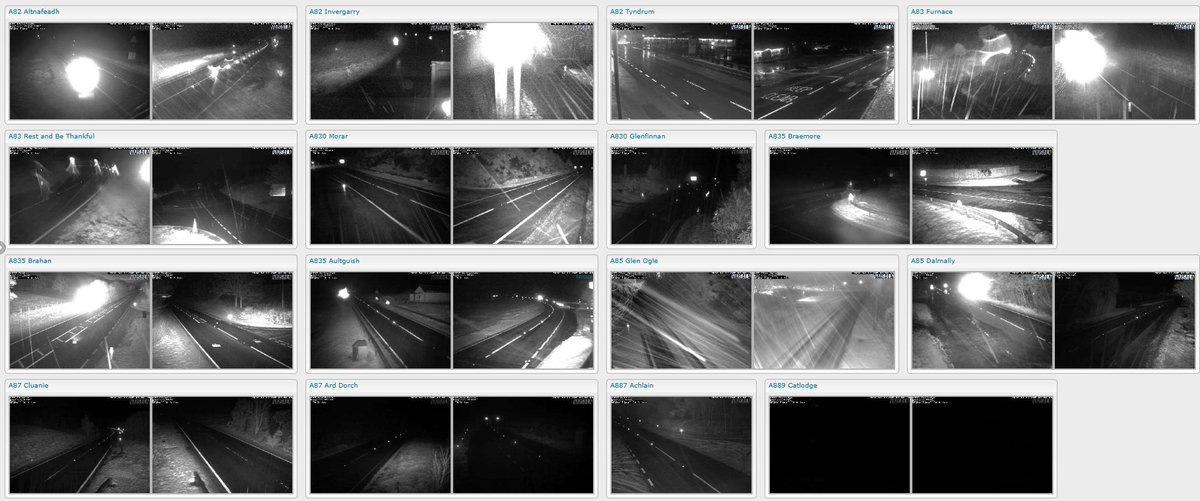 NWTrunkRoads's tweet photo. 06:00 Update similar story not much #snow around although #A9 at #Drumochter & #A85 #GlenOgle do have some. There is also the fallen trees at #A9 #Daviot https://t.co/lGWNM5B3Vq