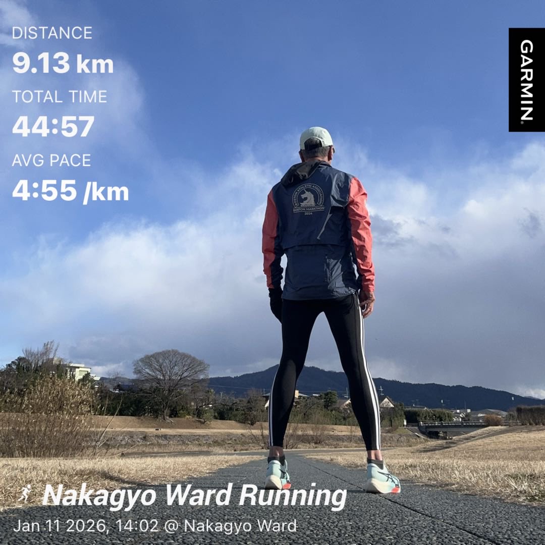 女子駅伝も見られた👍 #garmin #beatyesterday #finishSTRONG