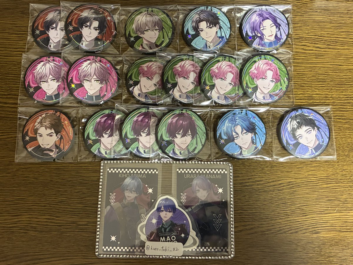 交換】 ブレマイ ブレイクマイケース AGF 2025 缶バッジ 特典 クリカ