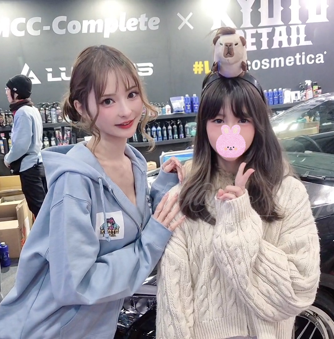 aya様オーダー あやかさんの車とも撮影しました📷 owner、model @aya.kaaaaa_さん