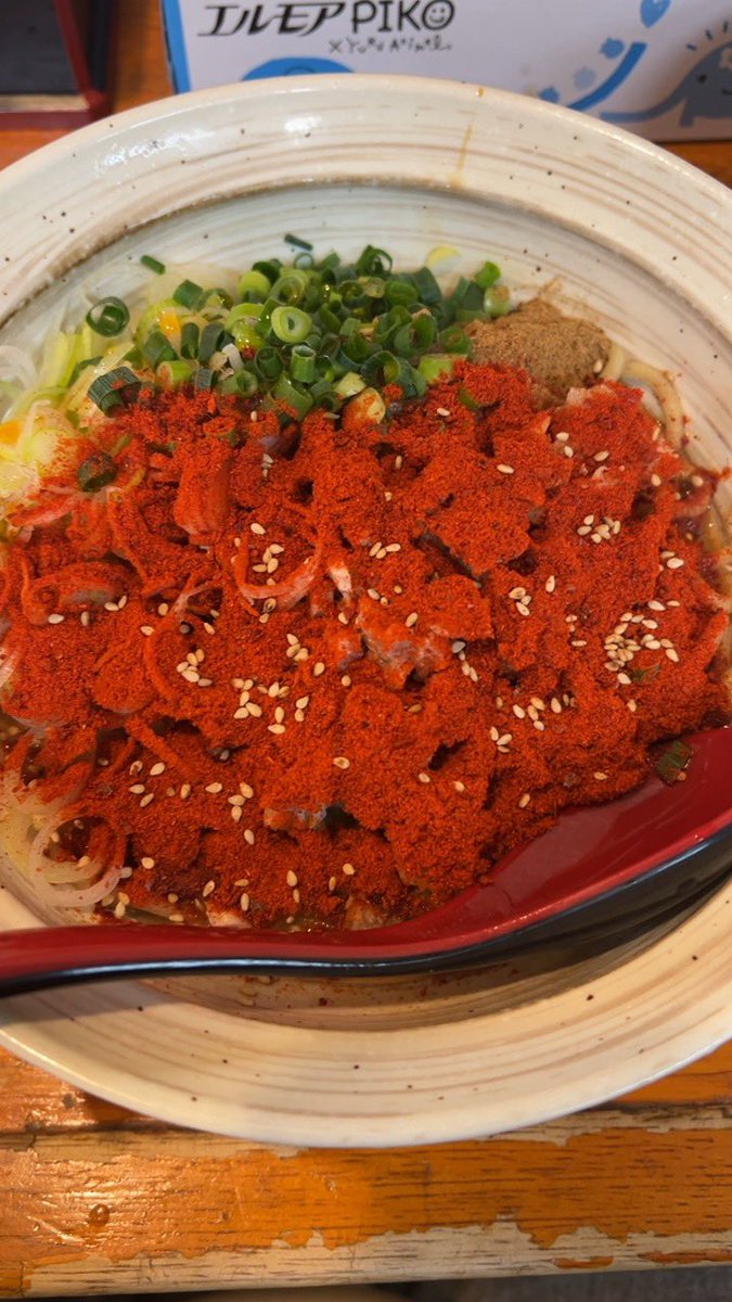 ホント美味しい、鵜の木堂の辛味まぜそば。