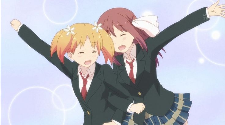 Upstranger11's tweet photo. @Ceoflicuado Sakura Trick, el mejor Yuri 🥹 https://t.co/kSBKsIgGLS