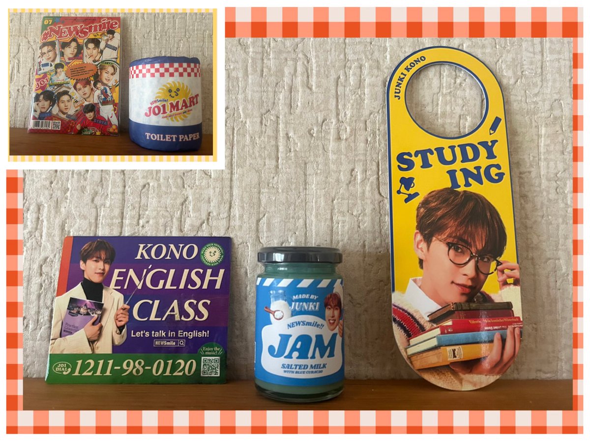 JO1 JO1MART マグネット NewSmileの「JO1 MART」グッズ⭐︎ 可愛くてポップでカラフルで大好き