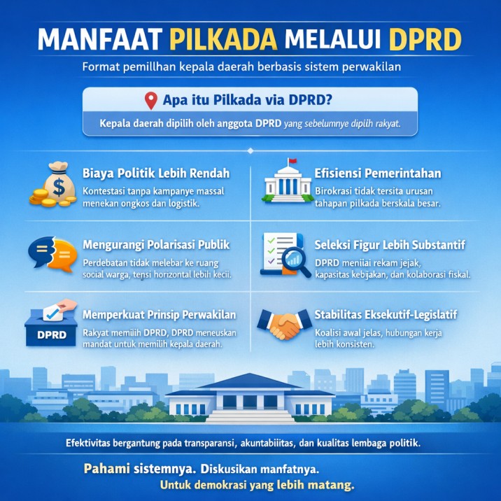 kulkulus's tweet image. Mendukung Pilkada lewat DPRD, yuk! Saatnya kita semua berperan buat perubahan positif. Semangat untuk Indonesia yang lebih baik! 🇮🇩✨