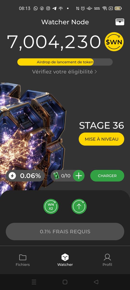 Bonjour ! Je veux vous inviter à cette application crypto que j’utilise. Si vous vous inscrivez avec mon code, vous recevrez 1 000 $WN et j’obtiendrai également un bonus.

DeNet Storage &amp; Watcher Node est gratuit

Rejoignez avec mon lien : links.denet.app/mobile?referre…