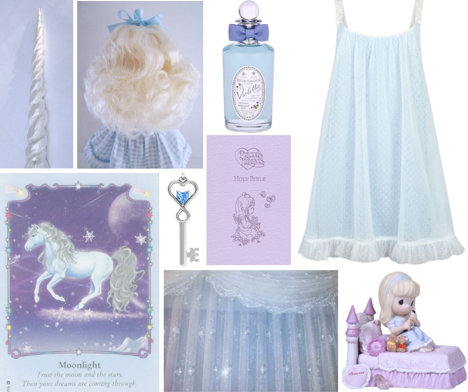 Dreaming peacefully on a bed of blue clouds