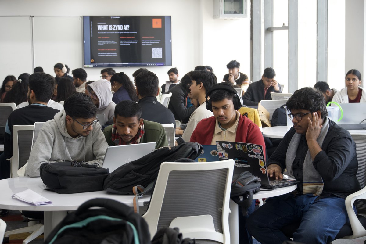 omnisai_'s tweet photo. Yesterday we hosted a Zynd AI workshop at Galgotias University.
Great conversations with students building and experimenting with AI agents, automation, and real-world products.

Thanks to everyone who showed up with curiosity and intent. 🧵↓ https://t.co/2AHsxTNzON