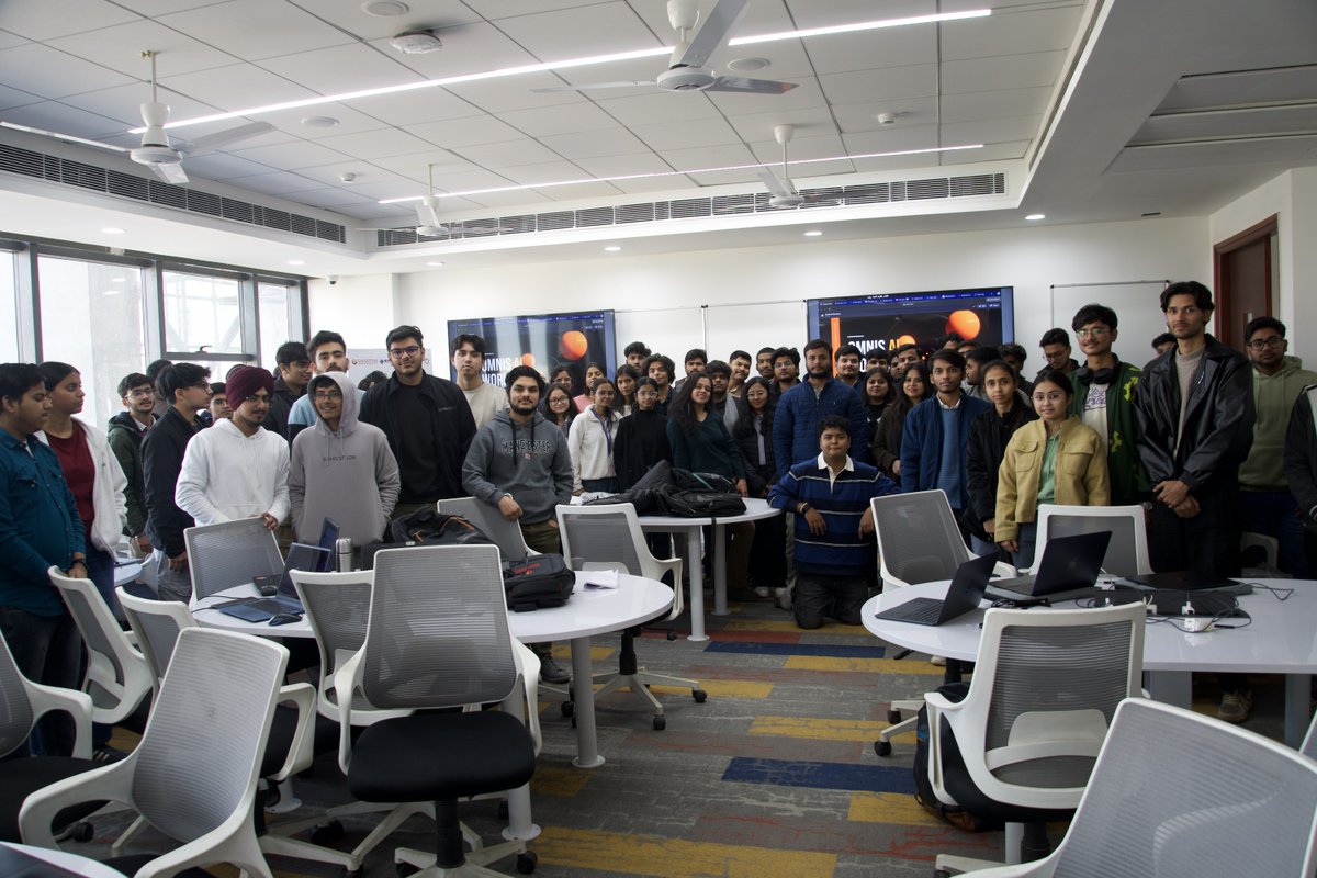 omnisai_'s tweet photo. Yesterday we hosted a Zynd AI workshop at Galgotias University.
Great conversations with students building and experimenting with AI agents, automation, and real-world products.

Thanks to everyone who showed up with curiosity and intent. 🧵↓ https://t.co/2AHsxTNzON