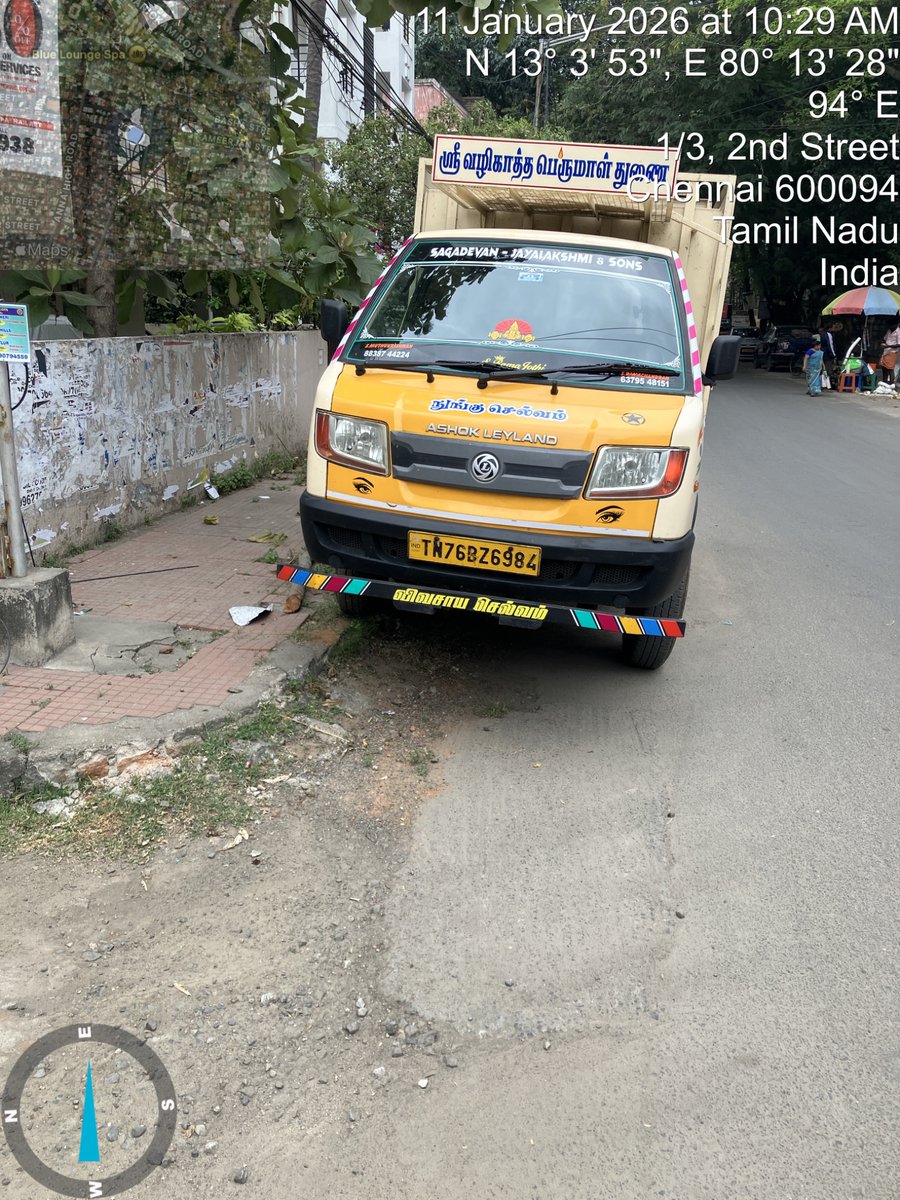 NaanOkNee's tweet photo. @ChennaiTraffic @ChennaiTraffic still no action. A quiet residential area is getting ruined by your inaction. https://t.co/JSsqZUKjs0