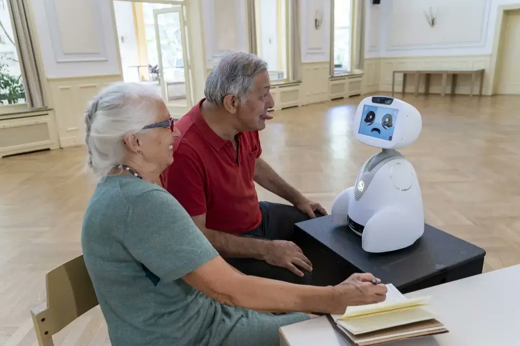 chideran826's tweet photo. Robots powered by @openmind_agi OM1 can now detect falls in real time, recognize individual family members through secure identity management,& instantly send alerts to caregivers/family when an accident happens. These make robots true helpful for everyday safety
#OpenMindAGI https://t.co/Lp7WoKkZPY