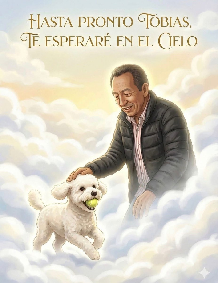 Siempre lo acompañaba por todos lados al señor, espero esté bien Tobias😪🙏 su fiel amigo hasta el final.