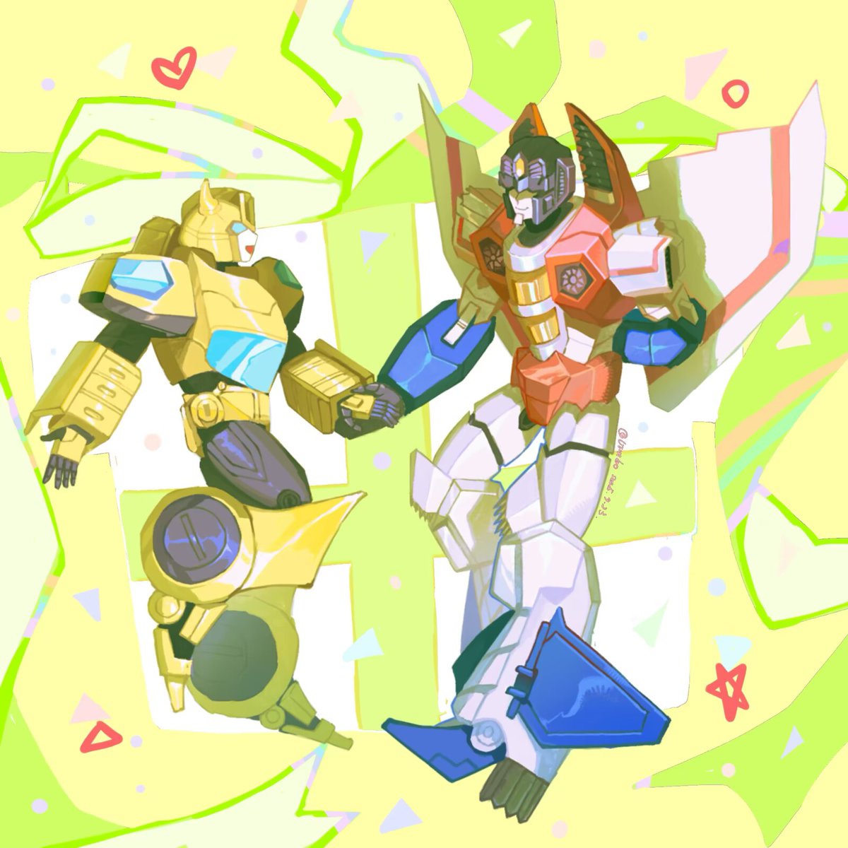 LIMBO648882's tweet image. #starbee #starscream #Bumblebee 
【cb】Are we only good friends in this world?