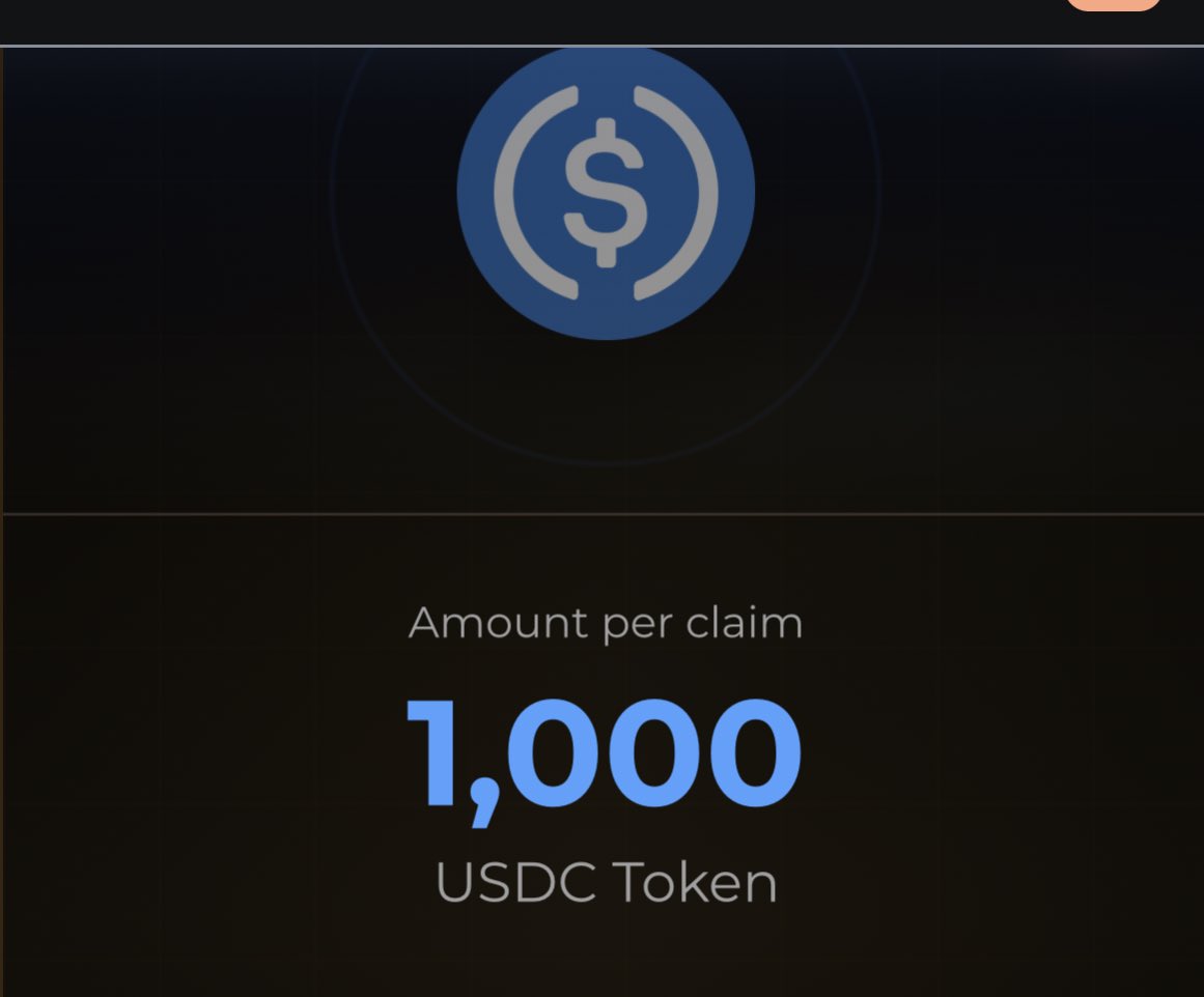 Happy Sunday CT Today is going to be a fruitful day . I was able to finally  claim my $1k USDC on @Zetarium_ For these steps : Claim tBNB faucet here :
