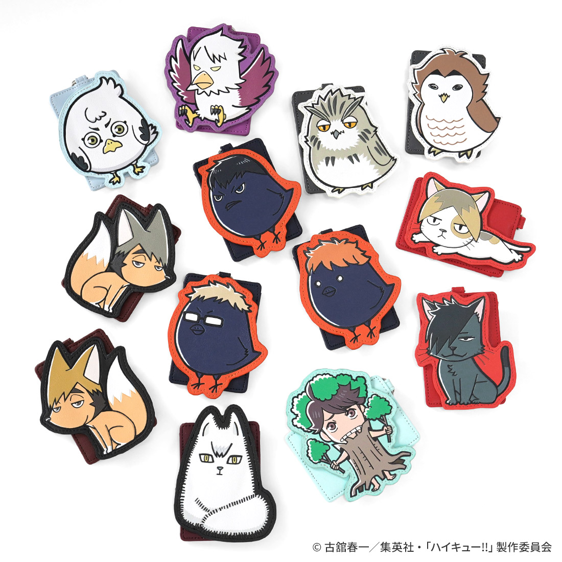 AKROS「#ハイキュー!!」 新商品 ダイカットパスケース（全13種