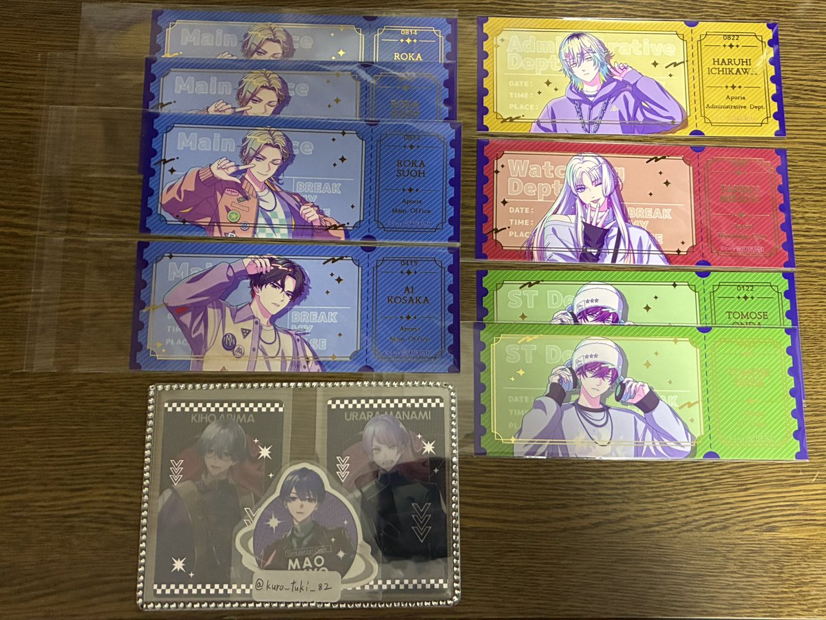 交換】ブレイクマイケース ブレマイ Dreamy Jam 缶バッジ アニメイト