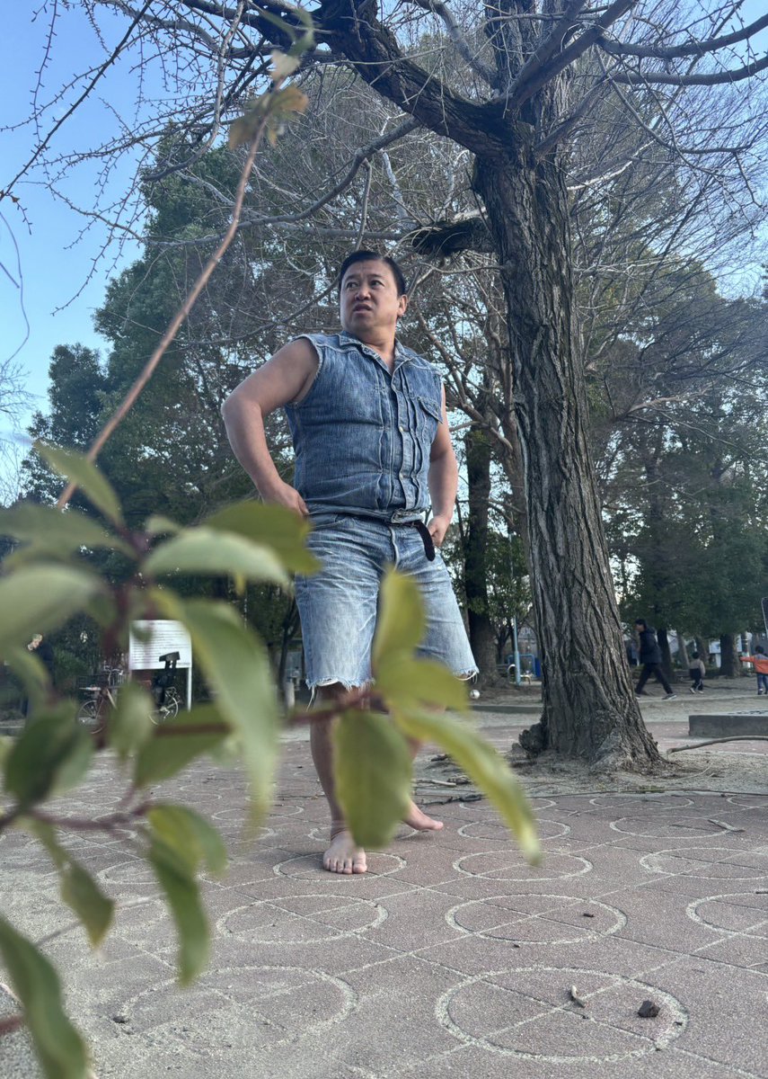 15時55分現在 都島公園にスギちゃん出没中！！ みんな集まれー！ #ダウプラGO