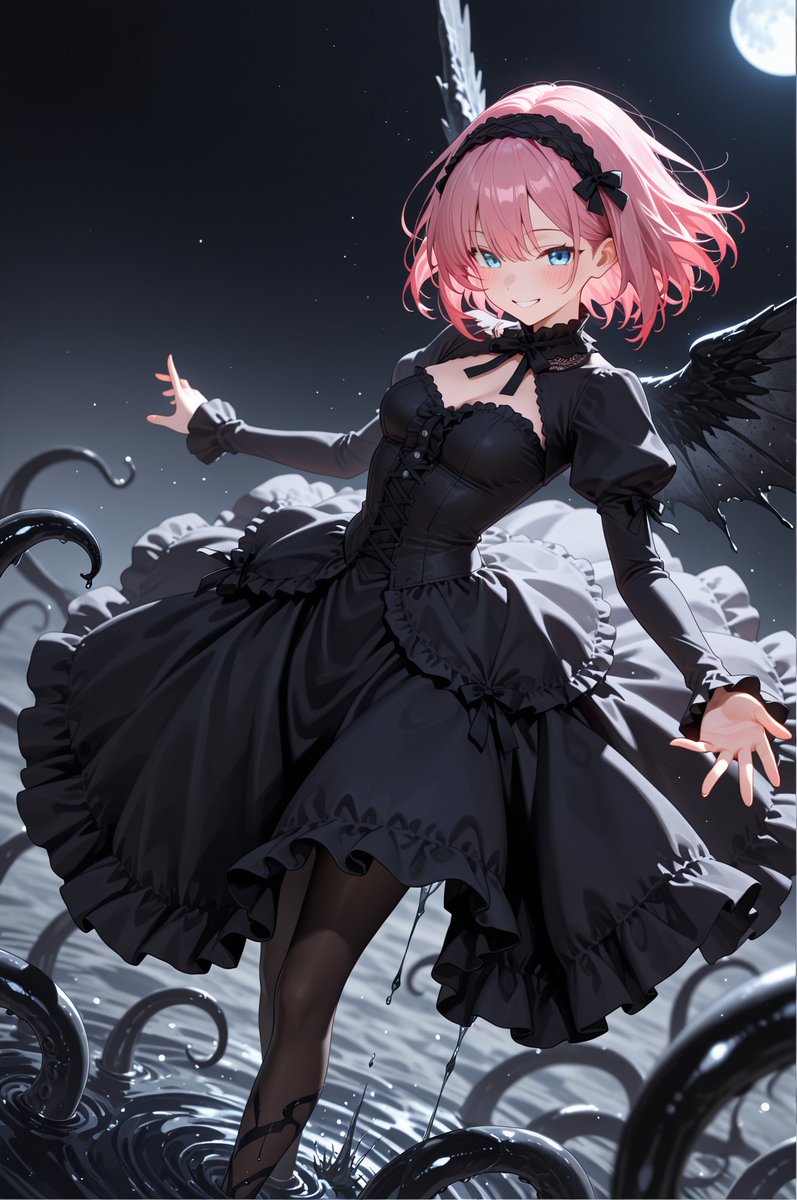 SFW illustration おやすみなさい😴 また明日ね👋 ひっく🍻