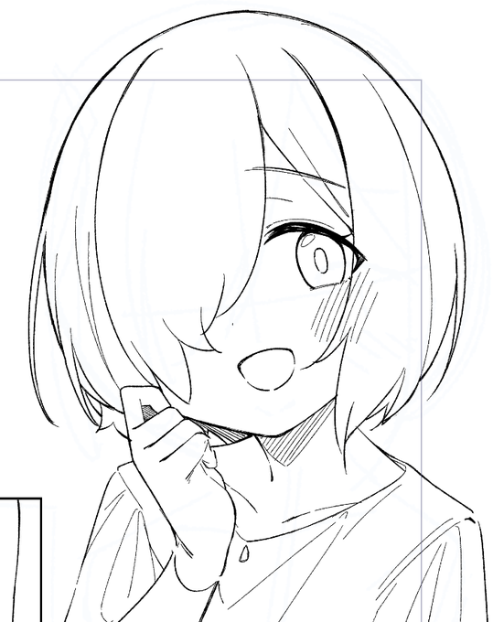 描き慣れたものですわね 