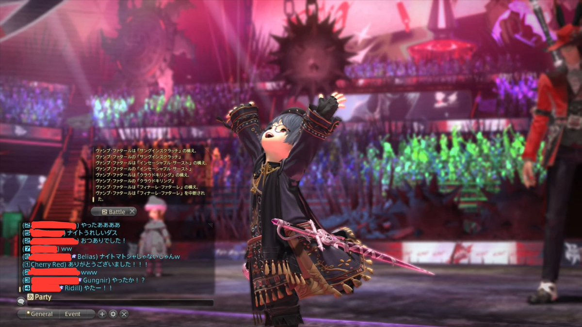 cherryred_ff14's tweet photo. 1層クリア〜！！
お手伝いありがとうございました〜！！ https://t.co/AeRmxTAYSm