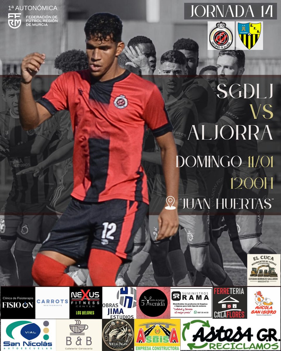 ¡¡ Dia de partido !!
<a href="/Cartagena_Dep/">Cartagena Deportiva</a> 
<a href="/Ctdeporte2018/">CartagenaDeporte</a> 
<a href="/Nacional10x/">PreferenteAUT</a> 
<a href="/treceraG13/">Trecera.com ⚽️</a>