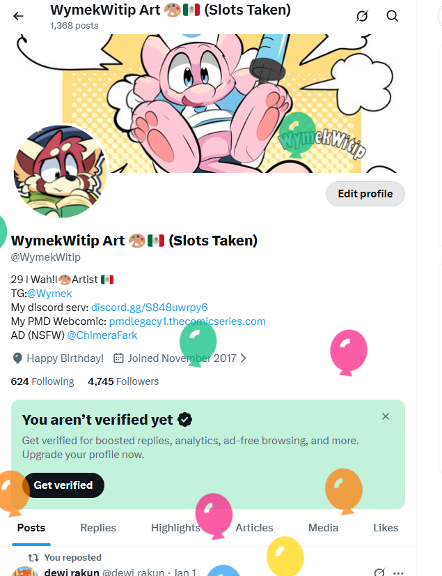 WymekWitip Art 🎨🇲🇽 (Slots taken) tweet media